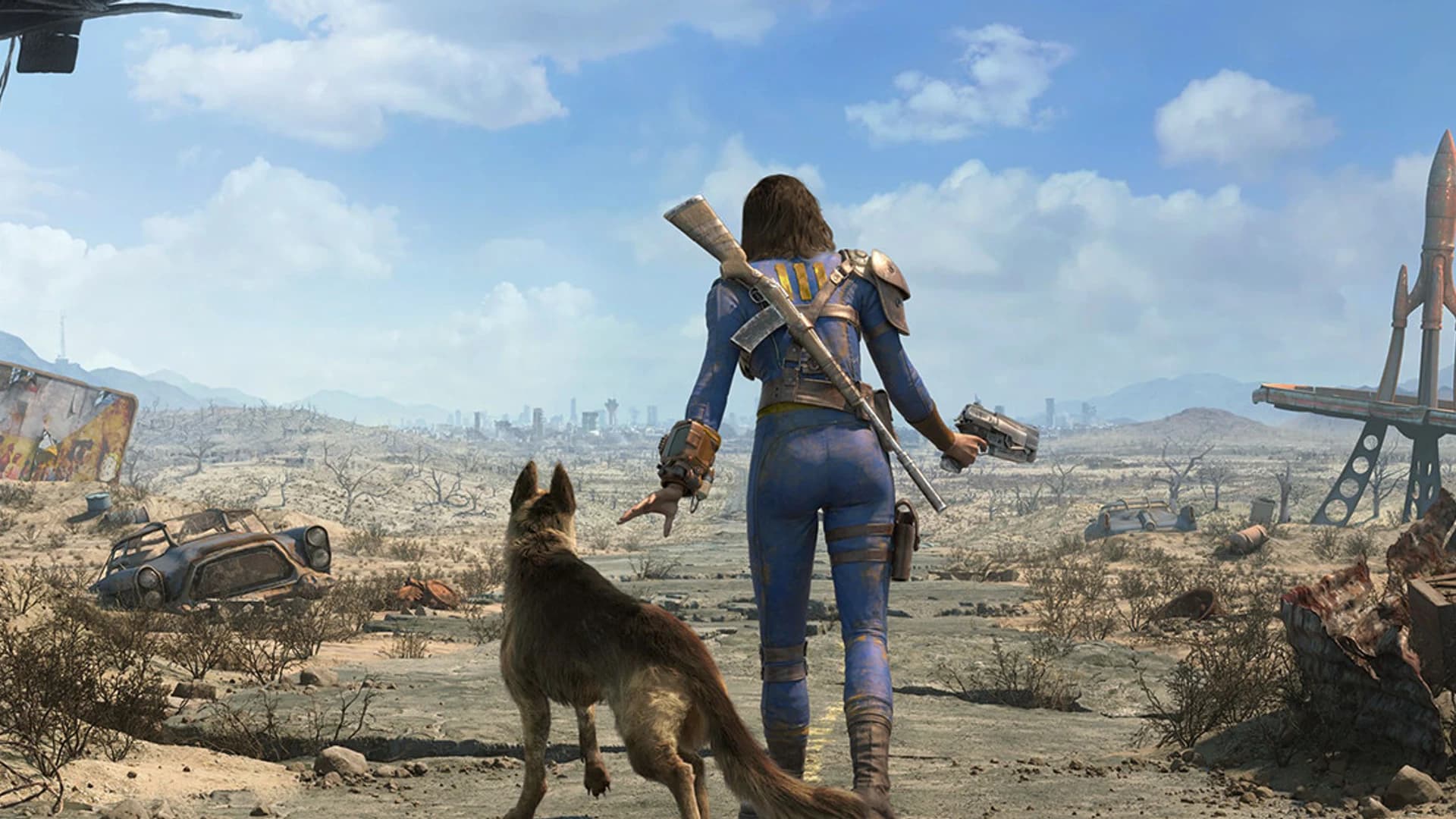 Arte promocional oficial de Fallout 4 representa a chegada de grandes franquias da Bethesda ao Nintendo Switch 2